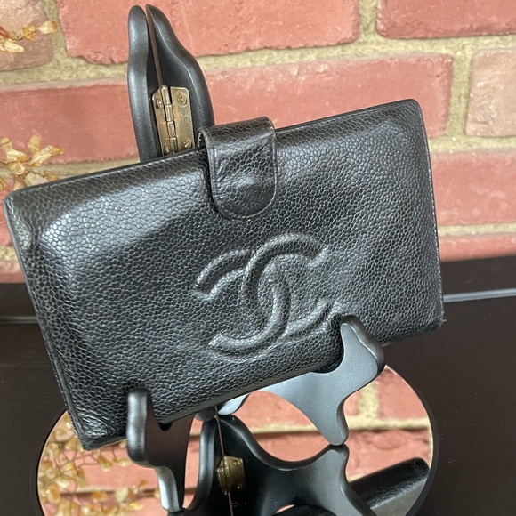 🔥Authentic🔥 Chanel🔥 black 🔥long wallet🔥 - Picture 5 of 6